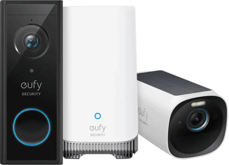 Eufycam 3 + Eufy Video Doorbell E340 + Homebase 3 (6151113362388)