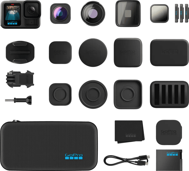 GoPro HERO 13 Black + Lens Collection (0810116383306,810116383306)
