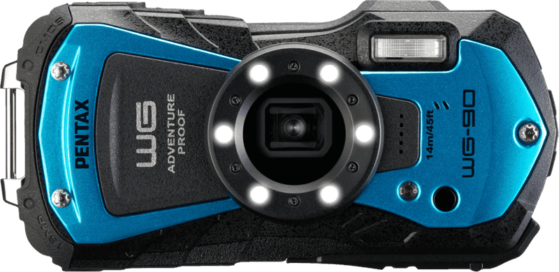 Pentax WG-90 Blauw (027075306493,27075306493)