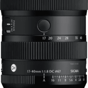 Sigma 17-40mm f/1.8 DC Art Fujifilm X-mount (0085126214753,085126214753,85126214753)