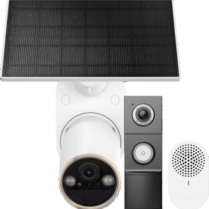 TP-Link Tapo C460 Solar Kit + D235 Smart Battery & Wired Doorbell (6151123051005)