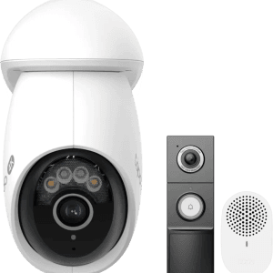TP- Link Tapo C560WS + D235 Smart Battery & Wired Doorbell (6151139016005)