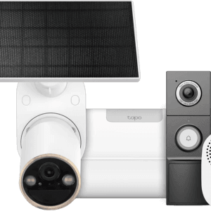 TP-Link Tapo C460 Solar Kit + H500 CentralHub + D235 Smart Battery & Wired Doorbell (6151123698606)