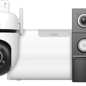 TP-Link Tapo C530WS + H500 CentralHub + D235 Smart Battery & Wired Doorbell (6151123679636)