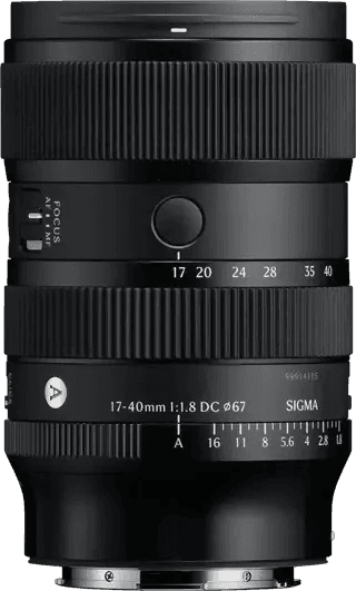 Sigma 17-40mm f/1.8 DC Art Sony E-mount (0085126214654,085126214654)